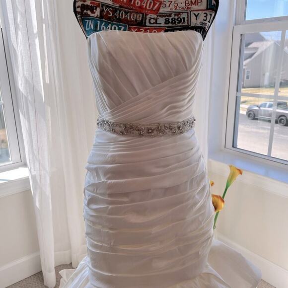 Mori Lee by Madeline Gardner Mermaid Wedding Gown *NWT - Picture 2 of 9